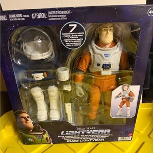 Disney Lightyear Buzz Action Figure - Orange and White